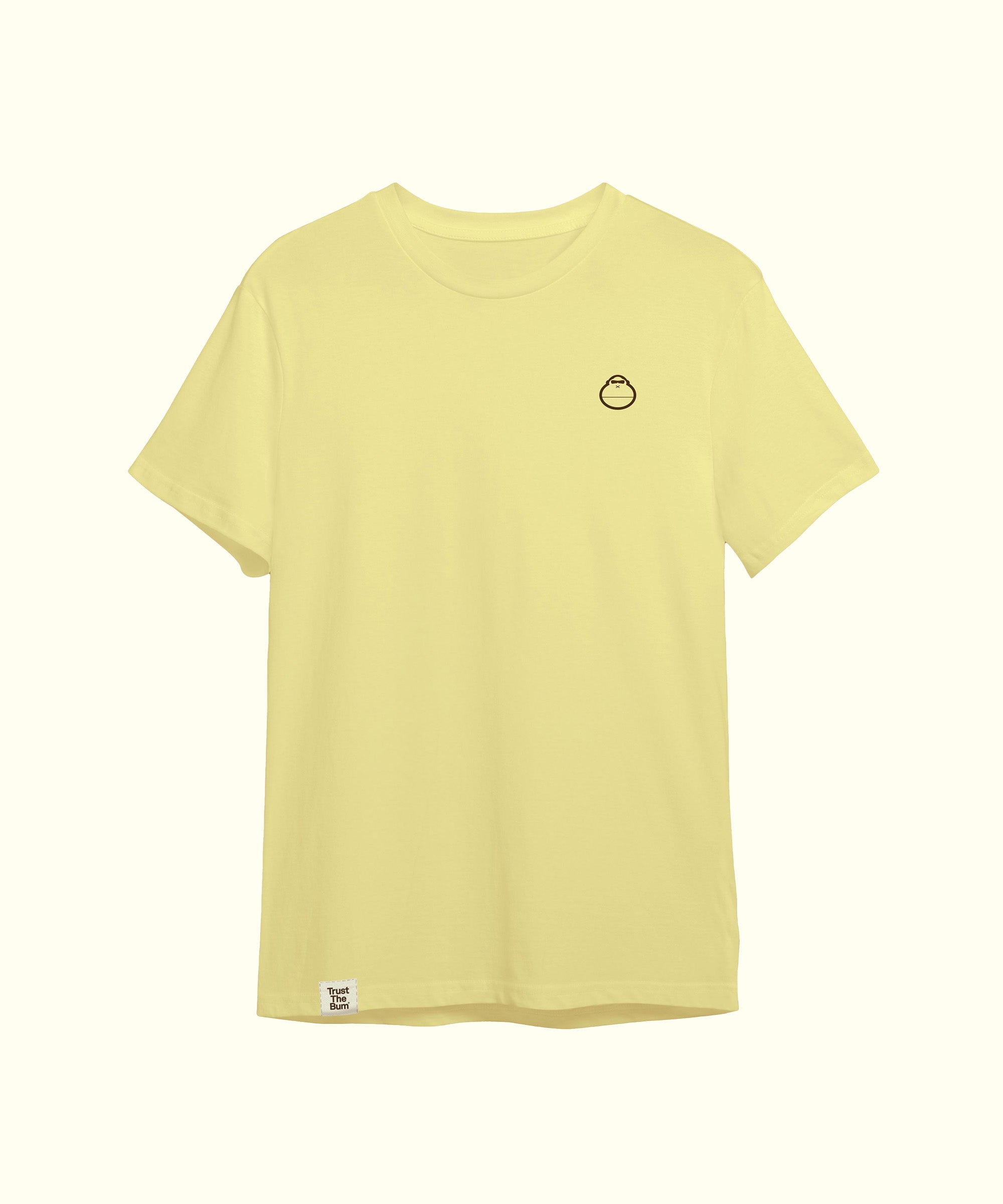 Plain Tee - Yellow - Yellow, Small